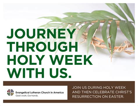 Journey Through Holy Week Mnys