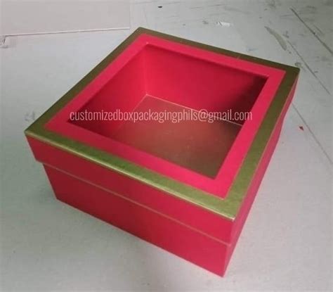 Rigid Acetate Box Customized Boxes Packaging Philippines