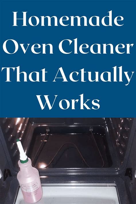 Homemade Natural Oven Cleaner Artofit