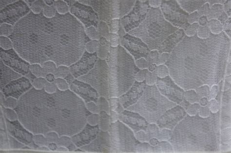 Vintage White Lace Corset By Sears Lingerie Cottageco Gem