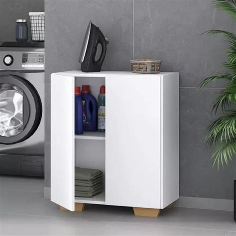 Gabinete para cuarto de lavado Multimóveis MP5023 588 de 74cm x 63cm x