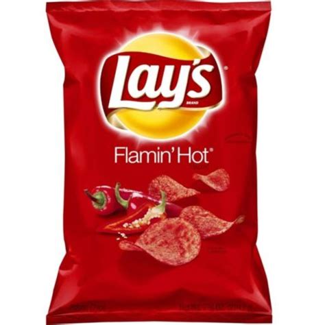 Lay S Lays Flamin Hot Flavour Chips Crisps G Bag Lollies N Stuff