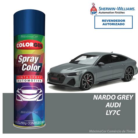 Tinta Spray Automotivo Nardo Grey Colorgin Premium 300ml No Shoptime