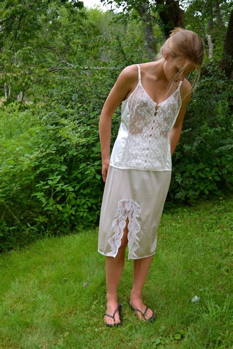 Vintage Lingerie S Warner S Half Slip Free