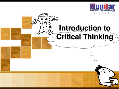 Ppt Introduction To Critical Thinking Powerpoint Presentation Free