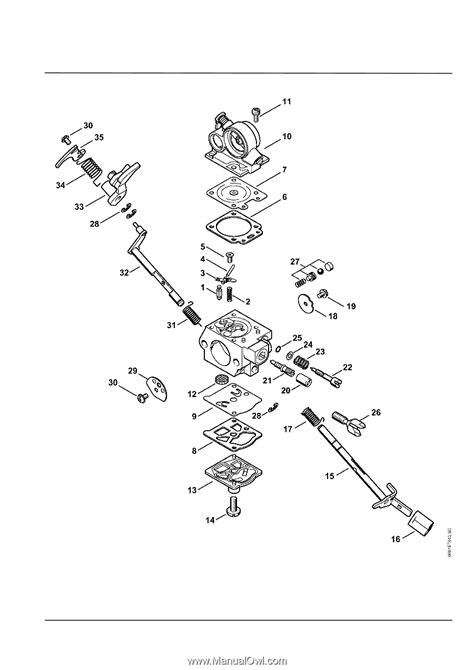 Stihl Ms 311 Parts Diagram