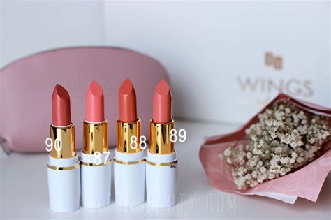 Makija Jesienne Pomadki Nude Aa Wings Of Color Atqa Beauty Blog Atqabeauty
