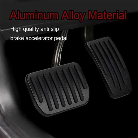 Auto Aluminum Pedal Covers Brake Accelerator Pedal Covers Foot Pedal