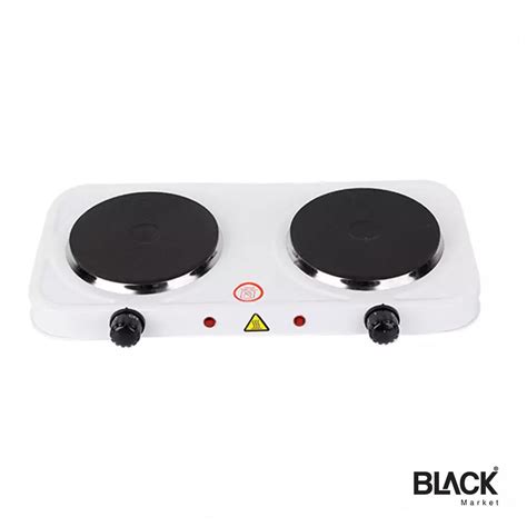 Hot Plate Electric Cooking Portable Heating Stove With Dual Burners W Black Market