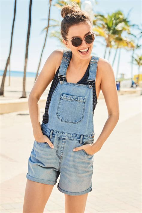 Шорты на лямках - 70 фото