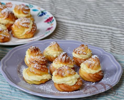 Мини-еклери със сметанов крем – Kiflichka Cuisine