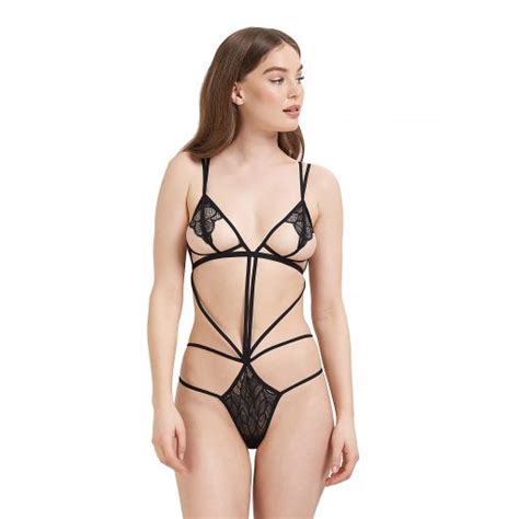 Bluebella Emerson Black Strappy Body Sold Out Heaven Lingerie