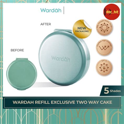 Jual Wardah REFILL Exclusive Two Way Cake SPF 15 PA Shopee Indonesia