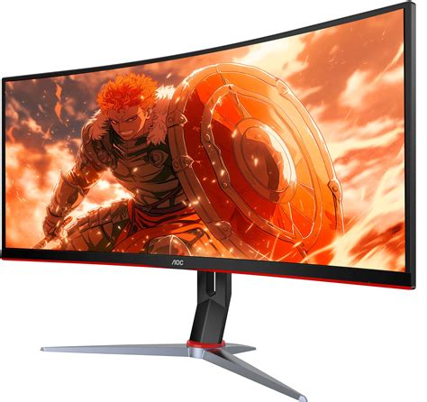 Customer Reviews Aoc Cu G Xp Va Curved Gaming Monitor Wqhd