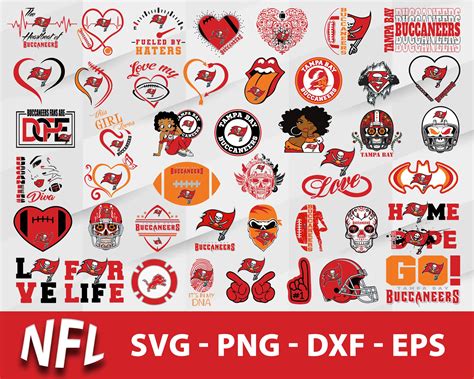 Tampa Bay Buccaneers Svg Bundle Tampa Bay Buccaneers Svg Sport Svg