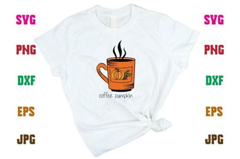 Pumpkin Autumn Coffee Sublimation Bundle Bundle Creative Fabrica