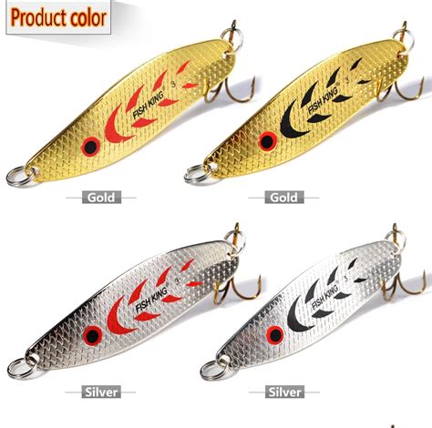 Рыболовная блесна в виде ложки, 18 г, 27 г | AliExpress