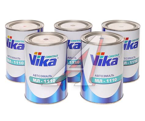 00003718 Краска 377 мурена 800г синтал VIKA - 00003718 377 VIKA МЛ-1110 ...