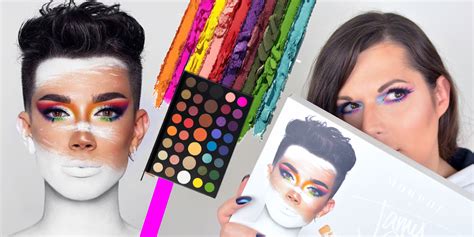 Makeup Test Morphe X James Charles Collection Review Swatches And