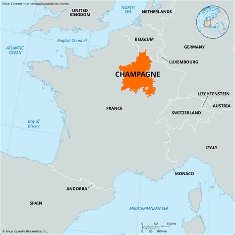 Champagne France Map History And Facts Britannica