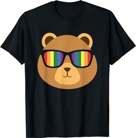Amazon Gay Bear Pride T Shirt Clothing