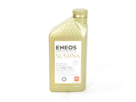 Sell Eneos Sustina 0W20 Fully Synthetic Engine Motor Oil 1 Case 6 ...