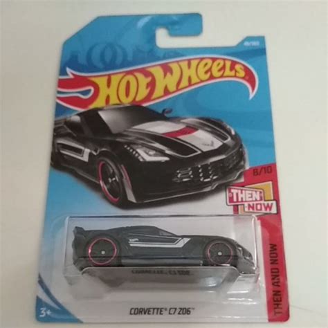 Corvette C Z Hot Wheels Scale Model Shopee Malaysia