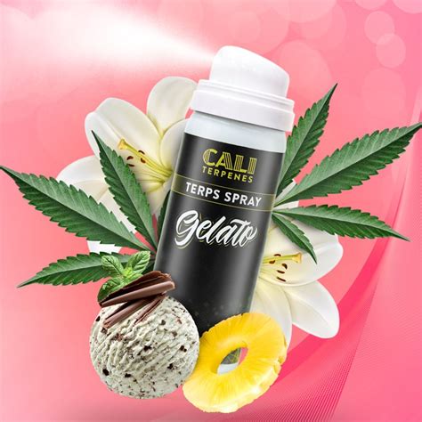 Cali Terpenes Terps Spray Gelato Ml Ml