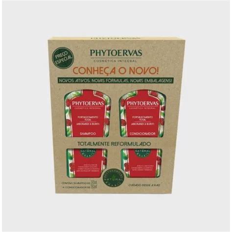 Kit Phytoervas Shampoo Condicionador Super Restaura O Cupua U E