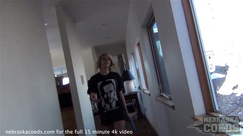 Really Hot Iowa Cheerleader Masturbating In A Forest Nude