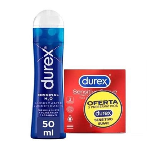 Durex Original Lubrificante Oferta Durex Sensitivo Preservativos