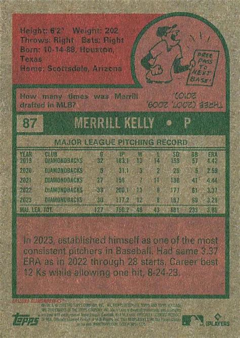 Topps Heritage Merrill Kelly Trading Card Database