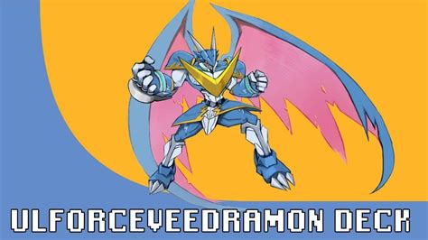 Digimon Deck Profile Blue UlforceVeedramon Updated BT 05 YouTube