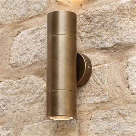 Outdoor Wall Lighting Outdoor Walls Wall Lights Antique Brass Up