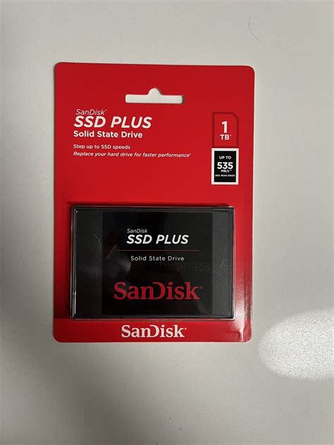 Used SanDisk SSD Plus 1TB 2 5 Inch SATA III Internal SDSSDA 1T00 G27