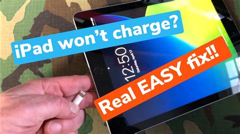 Ipad Not Charging Or Loose Port Diy Real Easy Fix Save Your