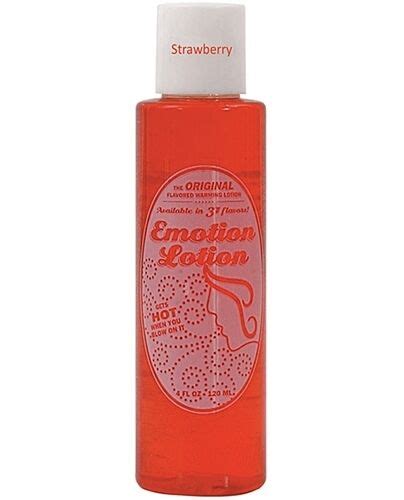 Emotion Lotion Flavored Edible Warming Massage Lube Body Oil