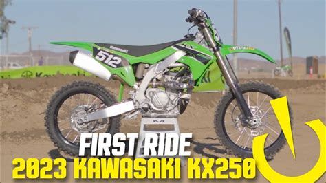 First Ride 2023 Kawasaki Kx250 Atelier Yuwa Ciao Jp