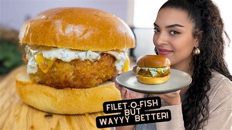 Delicious Fish Sandwich Recipe Filet O Fish But Better 30 Minute