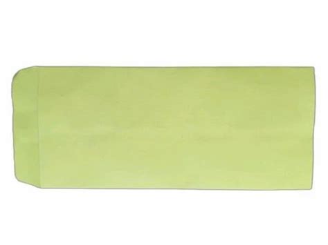 Plain Yellow Laminated Envelope For Office Readymade At Rs Piece