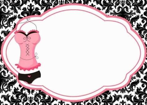 Convite Ch De Lingerie Modelos Cheios De Luxo E Glamour