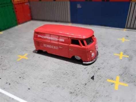 Hot Wheels Vw Kombi T1 Panel Bus Deutscland Design Loose Parcelamento Sem Juros