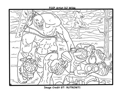 Fallout 76 Behemoth Vs Sentry Coloring Page Coloring Pages Color Art