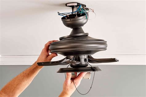 how to hang a ceiling fan 7