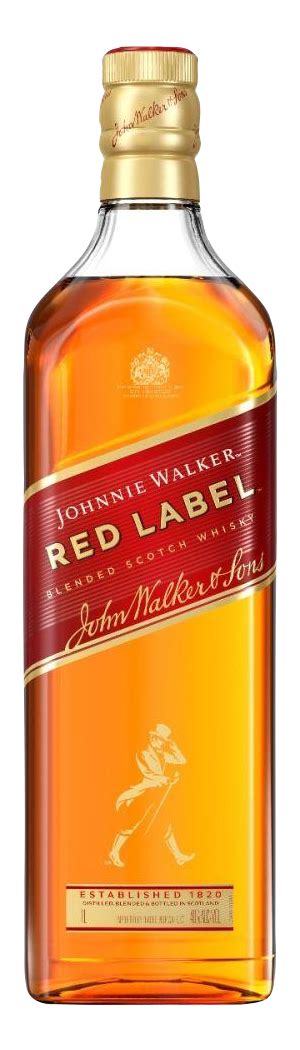 Johnnie Walker Red Label Whisky Expresn Don Ka Vo Va Om Okol Driply