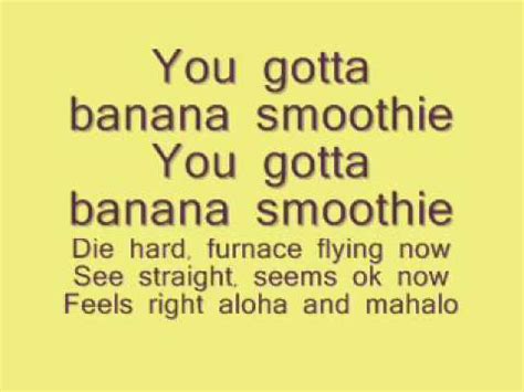 Naked Brothers Band Banana Smoothie With Lyrics YouTube