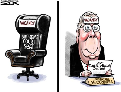 Sack cartoon: Supreme Court vacancy