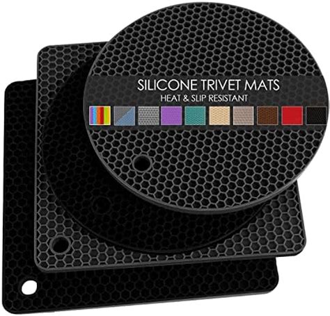 Amazon Silicone Trivet Pot Mat Silicone Pot Holders For Hot Pan And Pot Pads Heat