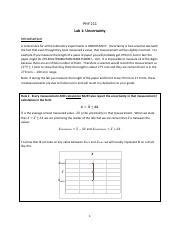 PHY 211 Lab 1 Paper Thickness Manual Pdf PHY 211 Lab 1 Uncertainty