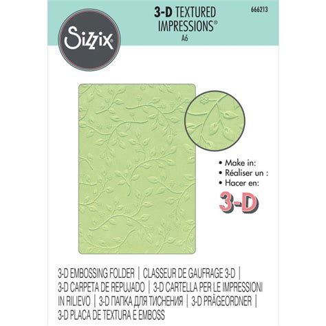 Sizzix 3d Textured Impressions